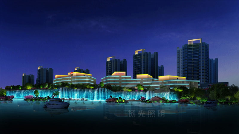城市水景照明設(shè)計效果圖