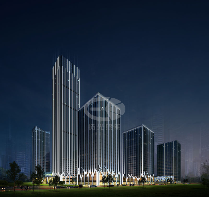 建筑外立面亮化工程設(shè)計效果圖二