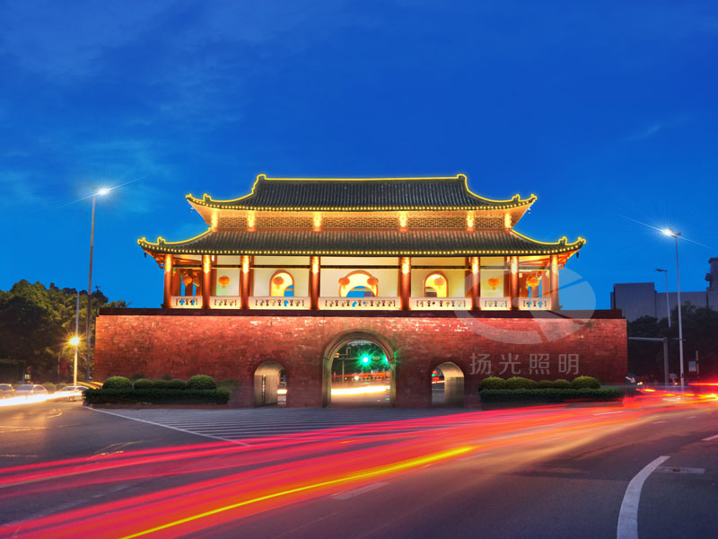 戶外建筑照明亮化設計效果圖