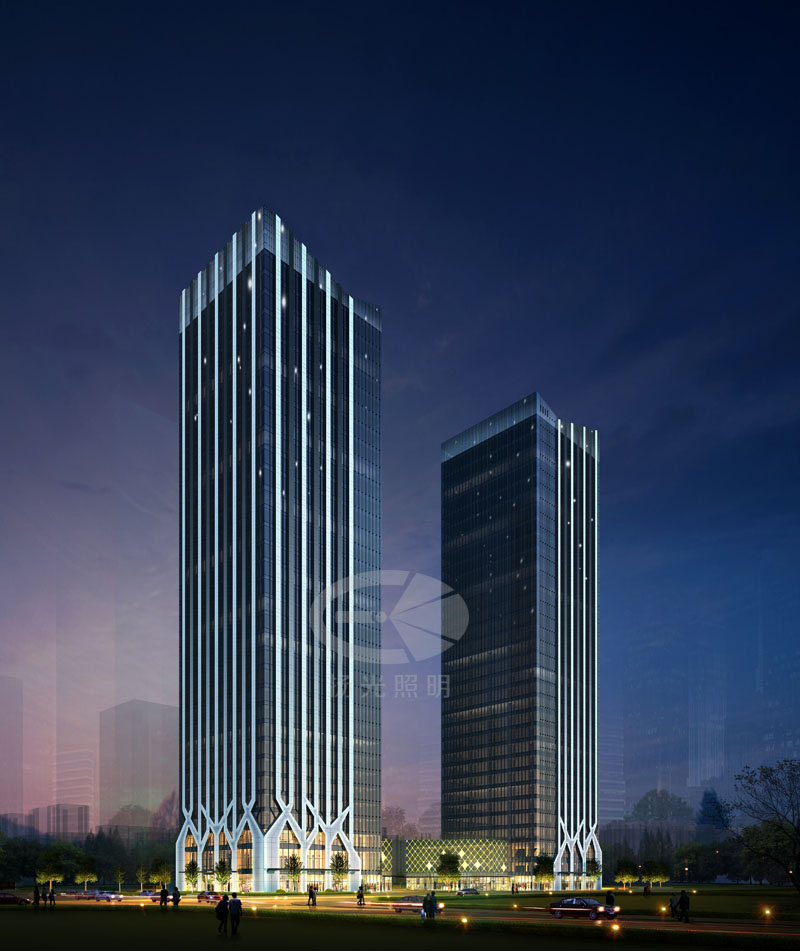 建筑夜景照明設(shè)計(jì)效果圖