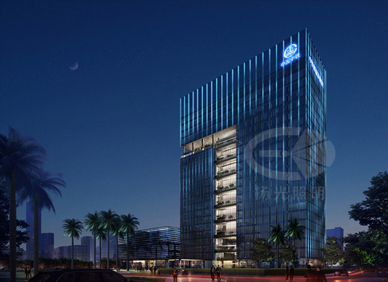 大樓景觀照明設(shè)計效果圖
