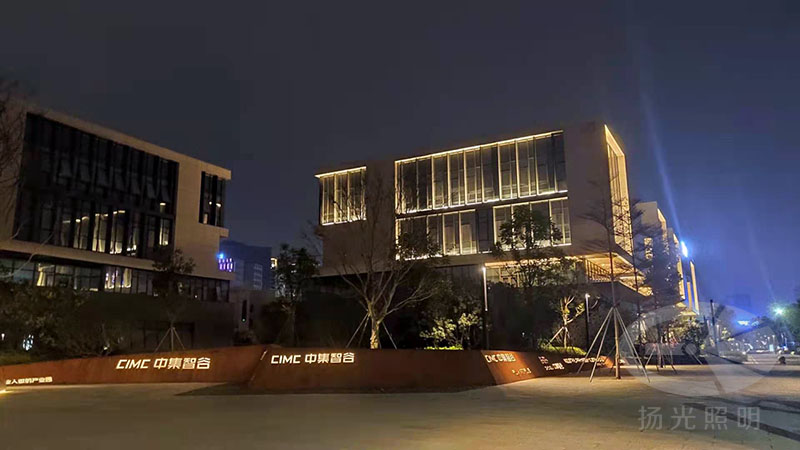 創(chuàng)意園燈光工程實拍圖