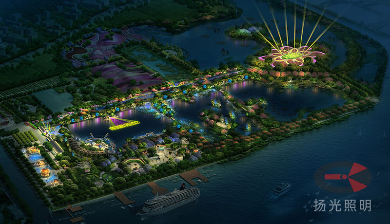 主題樂園亮化設(shè)計效果圖