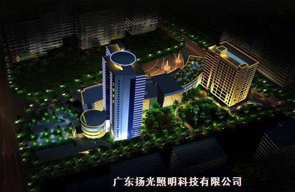 大朗商會大樓戶外照明