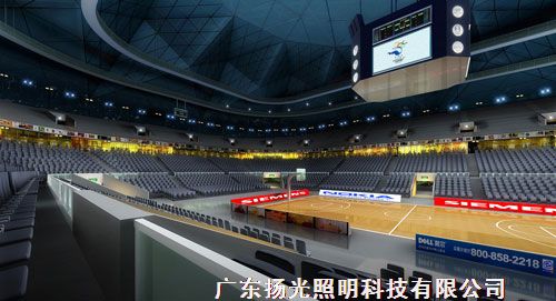 藍球場館照明