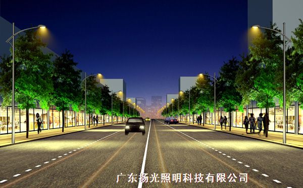 新興路道路照明