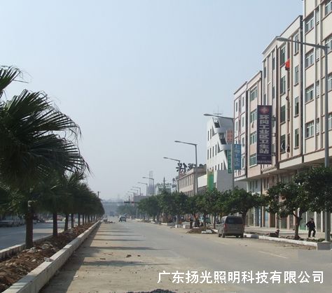 湖景路道路照明
