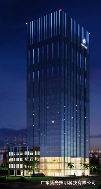 深圳海王大廈燈光設(shè)計(jì)