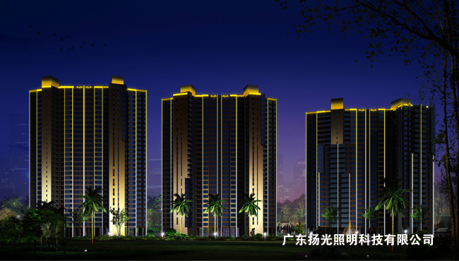 中惠地產(chǎn):廣州璧瓏灣建筑照明設(shè)計(jì)