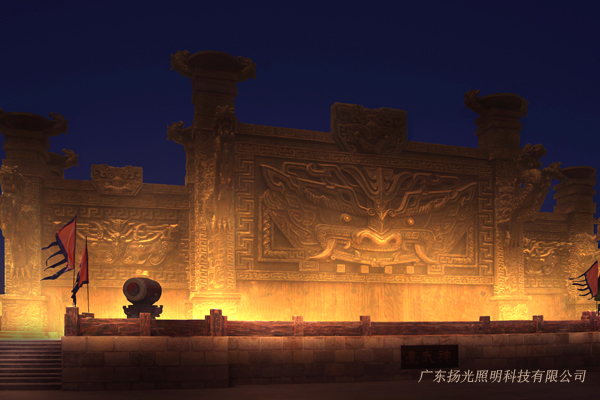 古跡夜景照明設(shè)計