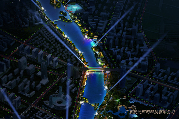 一河兩岸園林照明設(shè)計(jì)