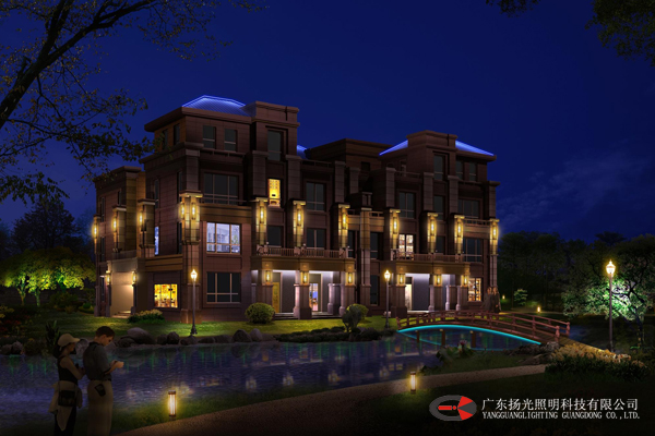 聯(lián)華國際:東莞皇馬酈宮戶外照明設計