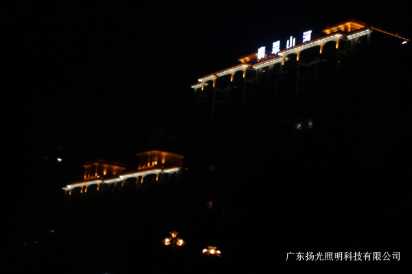 四會翡翠山河夜景照明工程實拍