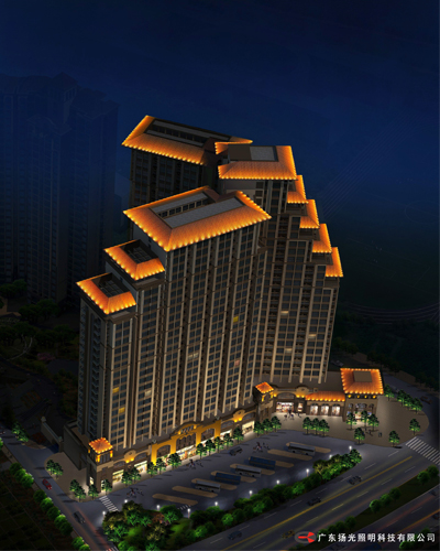 深圳龍光城照明工程