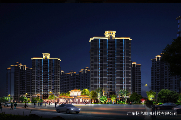 嘉宏銀朗豪庭樓體亮化