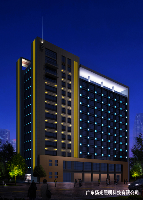 廣西機電工程學校外立面照明