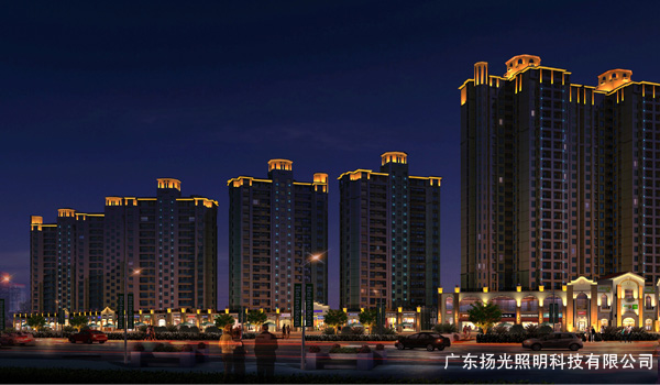 東莞綠茵溫莎堡夜景照明設(shè)計