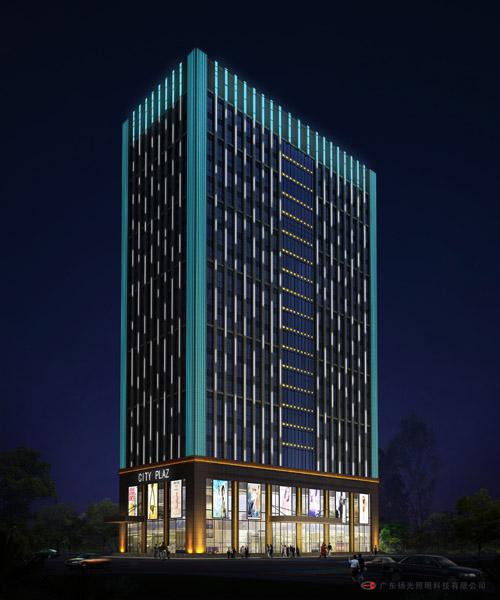 東莞鴻駿國(guó)際外立面照明設(shè)計(jì)
