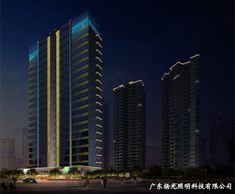 東莞嘉宏大廈樓體亮化設計