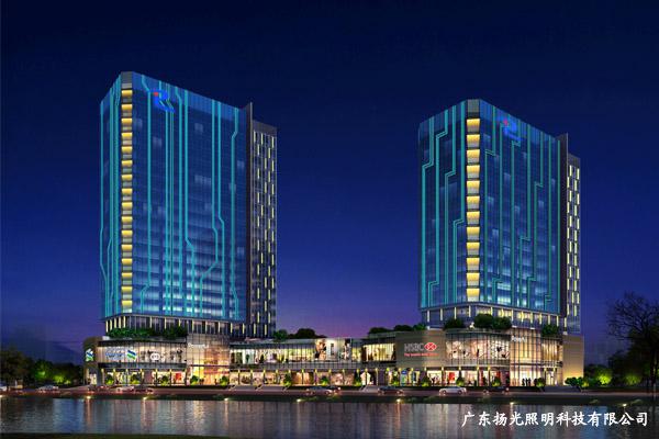 廣州百達(dá)豐總部基地寫(xiě)字樓亮化設(shè)計(jì)