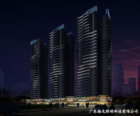 東莞嘉宏圓夢(mèng)雅居夜景照明