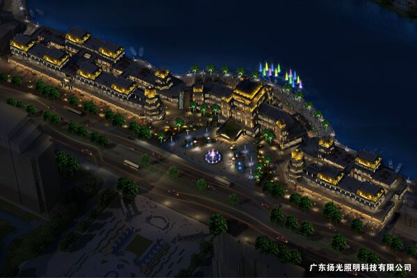 深圳龍光城照明設計工程