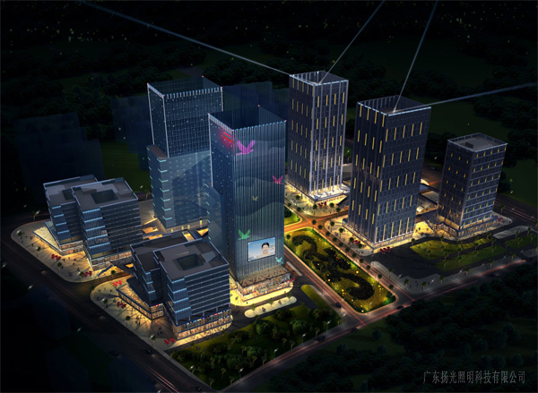 中國鐵建南方總部商業(yè)綜合體燈光設計