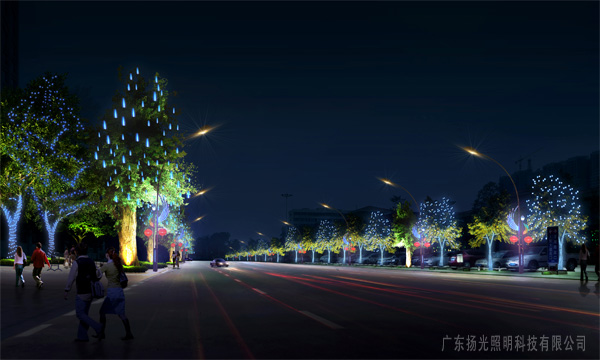 湛江市鵬達(dá)地產(chǎn)道路照明工程