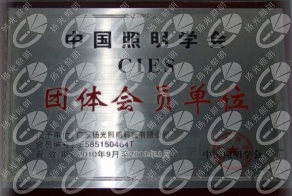 中國(guó)照明學(xué)會(huì)團(tuán)體會(huì)員單位