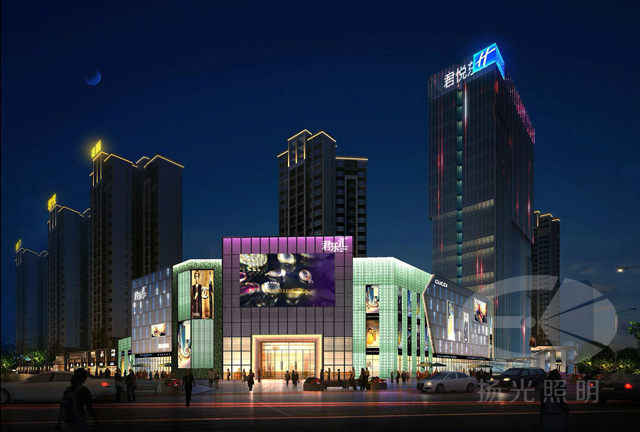 虎門(mén)•君悅花園商住綜合體夜景照明設(shè)計(jì)