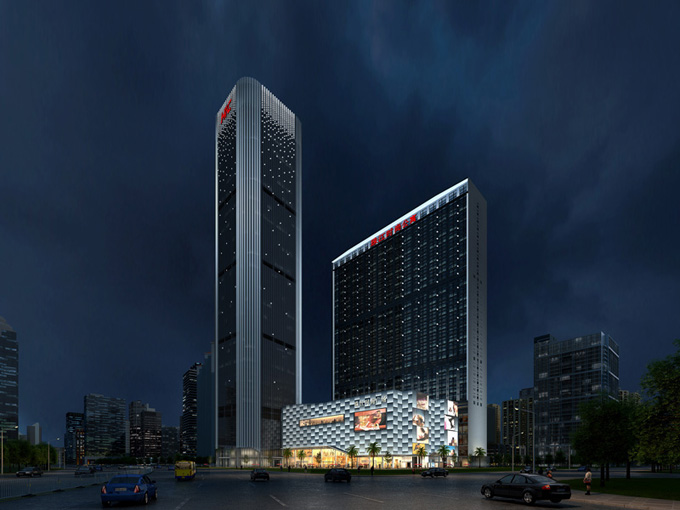 廣州紡織博覽中心泛光照明工程