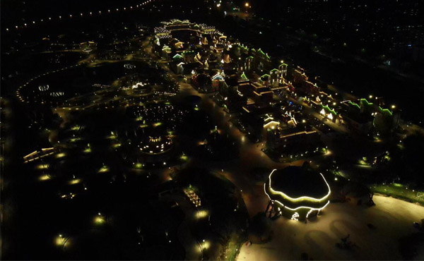 安徽蕪湖松鼠小鎮(zhèn)泛光照明工程